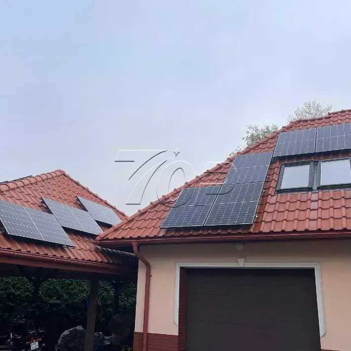 Laattakatto aurinkokiinnitys